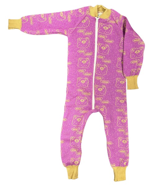 Karhunen- merinovillahaalari, roosa