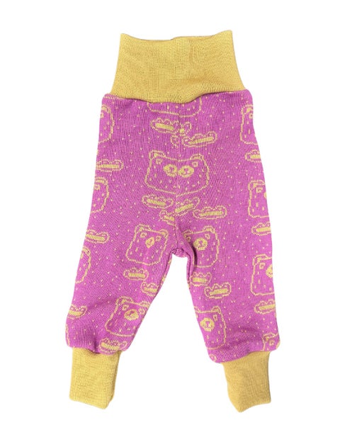 Karhunen- merinovillahousut, roosa