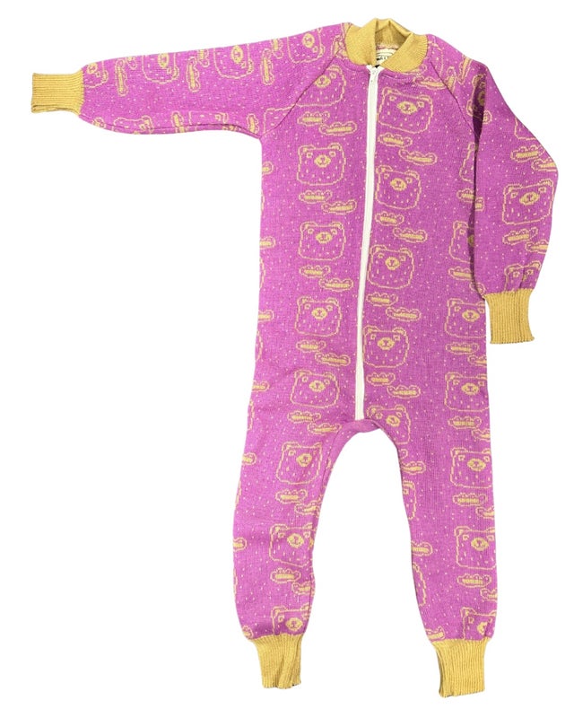 Karhunen- merinovillahaalari, roosa