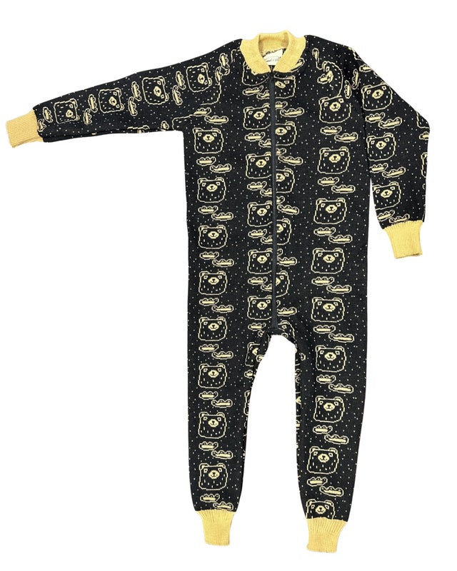 Karhunen- merinovillahaalari, musta