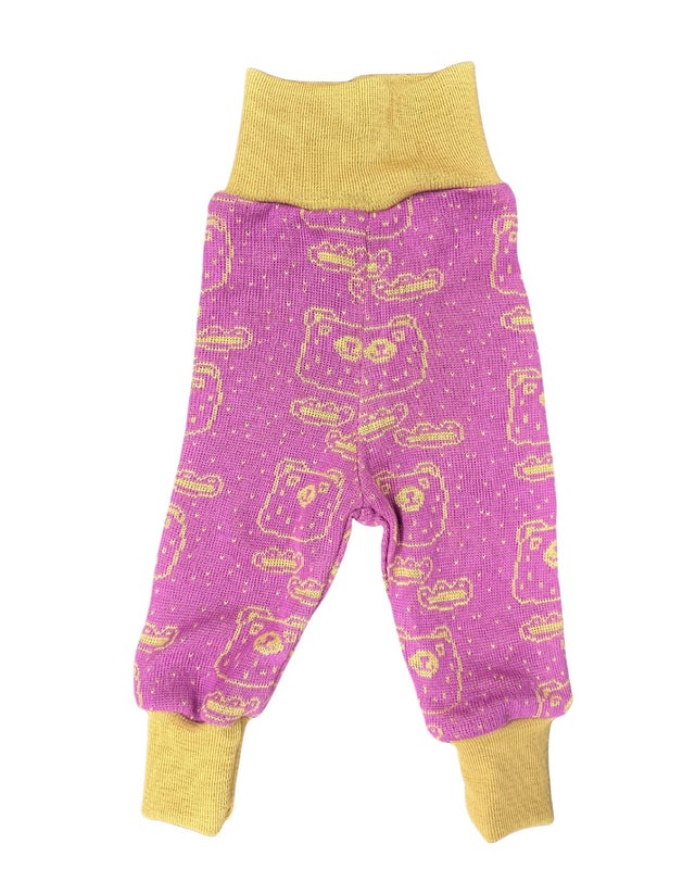 Karhunen- merinovillahousut, roosa